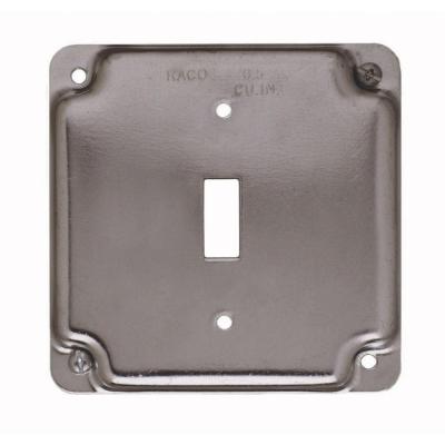 SINGLE SWITCH COVER 4"