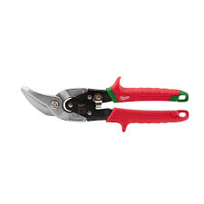 RIGHT CUTTING OFFSET AVIATION SNIPS (GREEN)