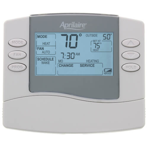 THERMOSTAT 2H/2C OR 4H/2C HEATPUMP PROGRAMMABLE